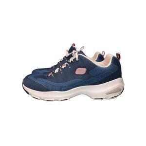 Skechers Womens D'Lites Ultra‎ Navy Rhinestone Size 11 SN 12283
